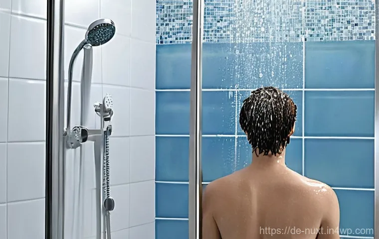 지속 가능한 수자원 관리 기법 - **Prompt 1: Mindful Showering in a Modern German Bathroom**
"A serene, brightly lit bathroom in ...