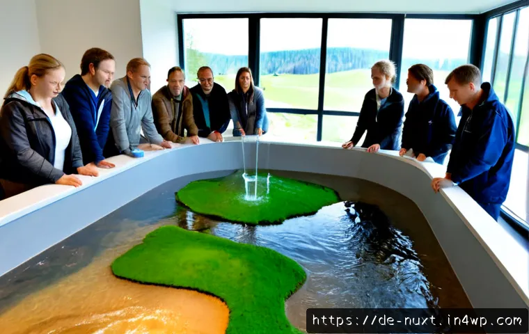통합 수자원 관리의 교육 및 훈련 프로그램 - Photorealistic professional training workshop on integrated water resource management in a modern Ge...
